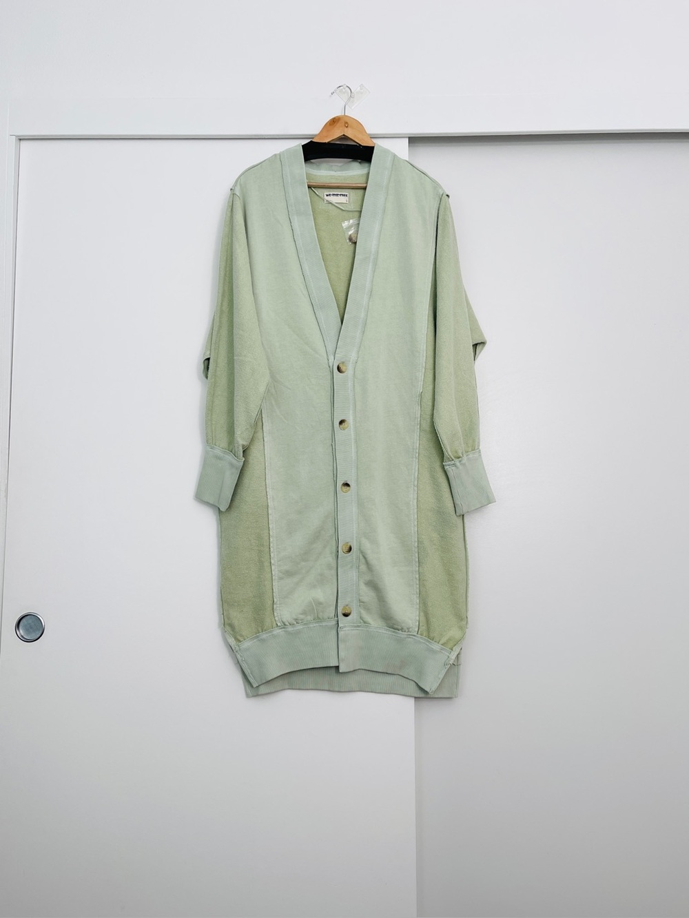NWOT Free People Oversized Dreamy Long Cardigan Sweater Size Small